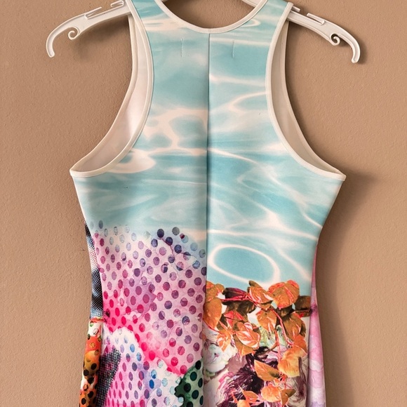 NWT Clover Canyon Pool Flower dress S - Picture 5 of 6